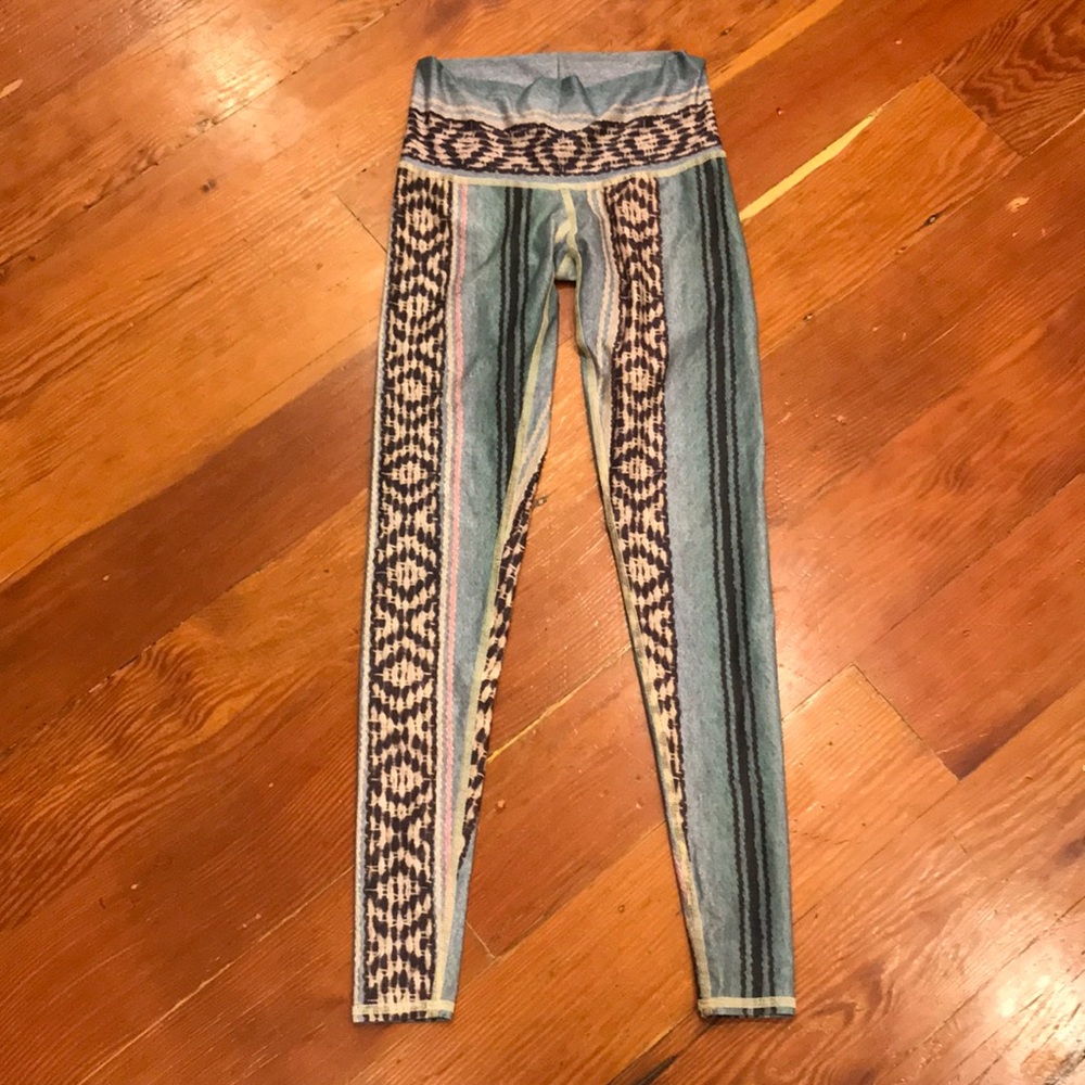 Teeki Border Towns Blue Hot Pants xs